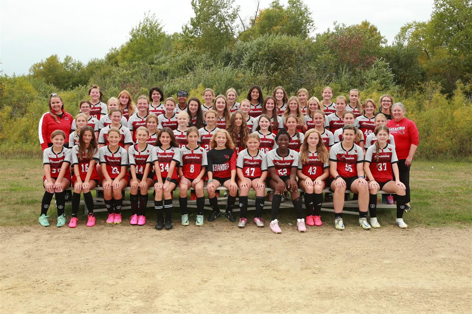 2023 DMS Girls Soccer Team Photo